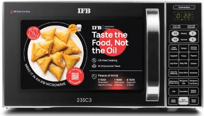 IFB 23 L Convection Microwave Oven (23SC3, Silver)#JustHere