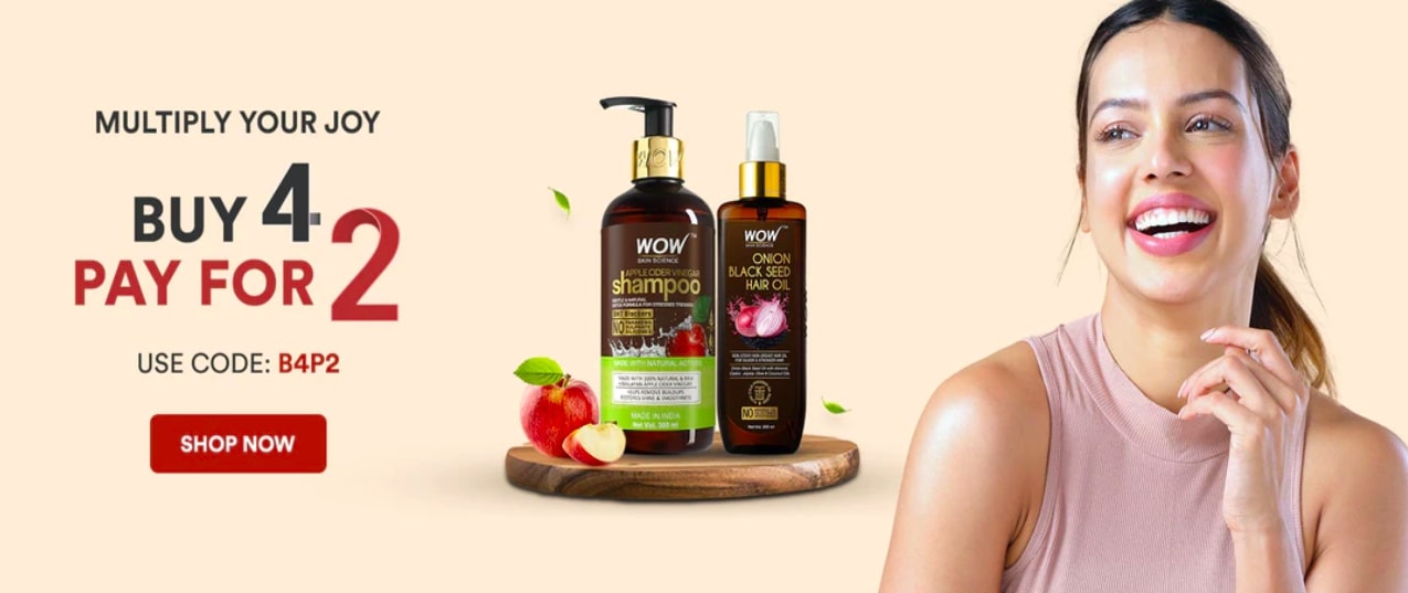 Buy 2 and Get 2 FREE on Wow Products