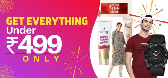 Get Everything Under Rs. 499 Store