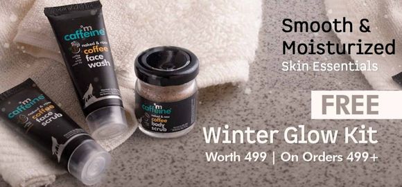 Get Winter Glow Kit Worth Rs.399 absolutely FREE only on Order of Rs.499+