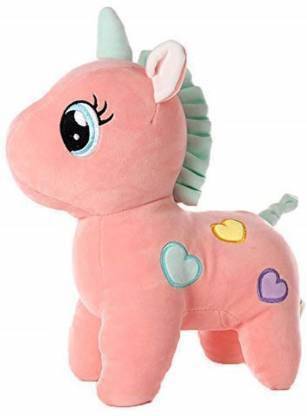 Hello Baby Soft Plush Cute Unicorn Soft Stuffed For Kids Infants - 24 Cm (Pink) - 24 cm (Pink)